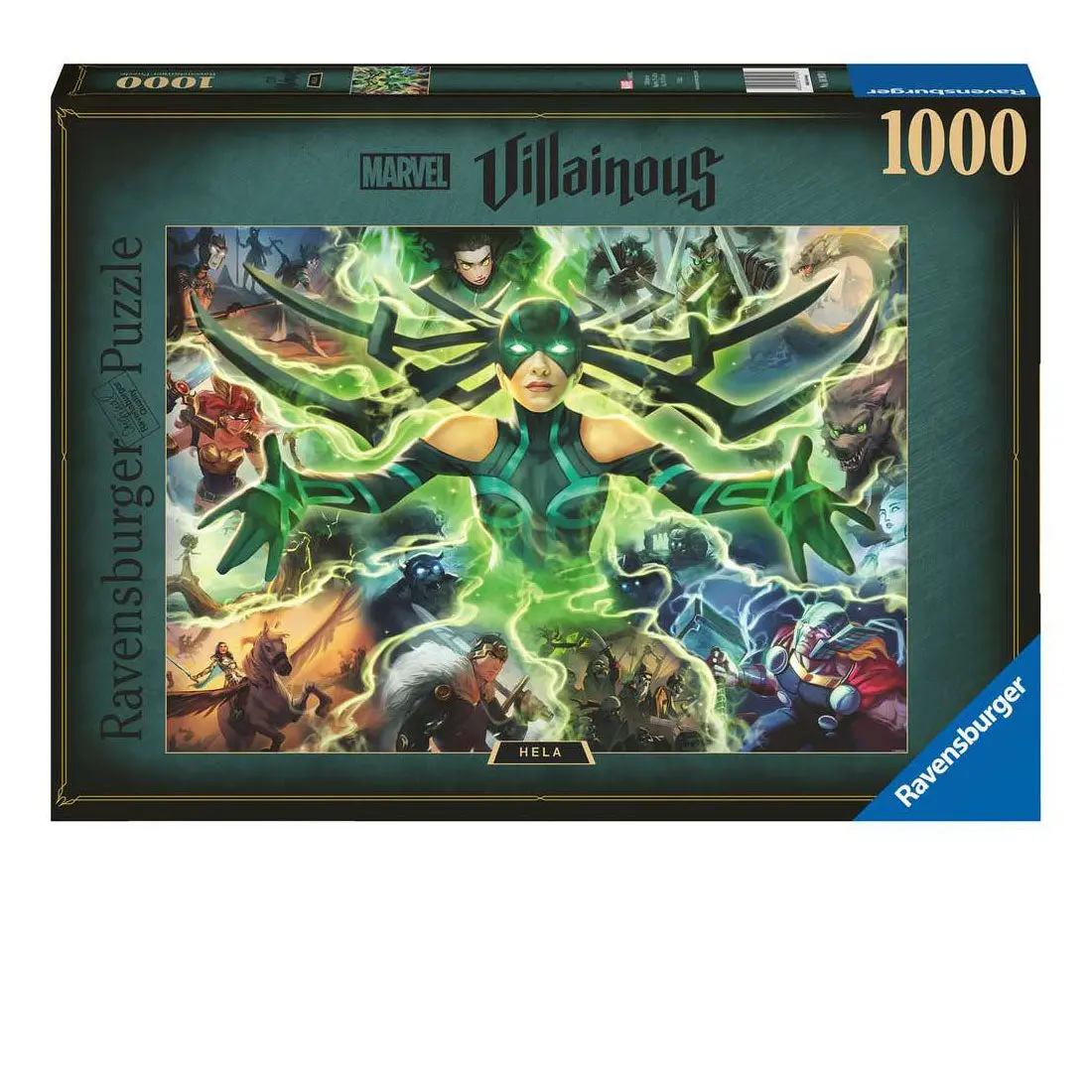 Villainous - Hela 1000-Piece Puzzle Old 1