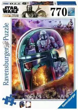 The Mandalorian Helmet 770-Piece Puzzle Old 1