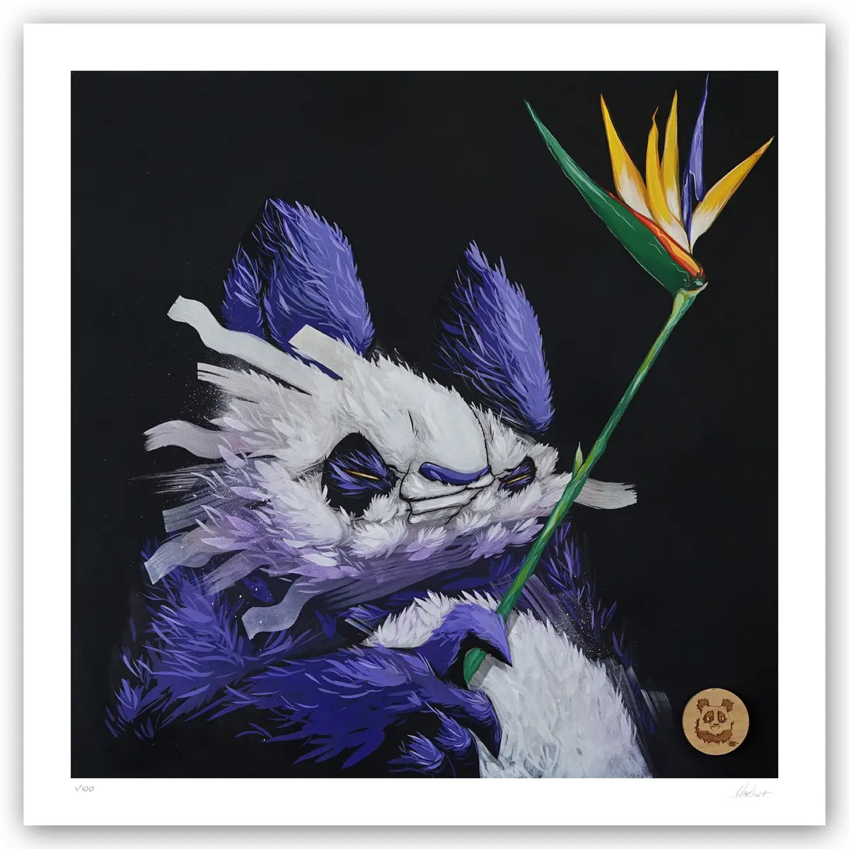 Aaron "Woes" Martin - "Woes In Paradise" Giclee Print - 17" X 17" Main Edition 1
