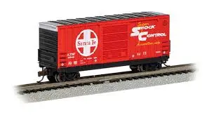 40' Hi-Cube Box Car Atsf 1