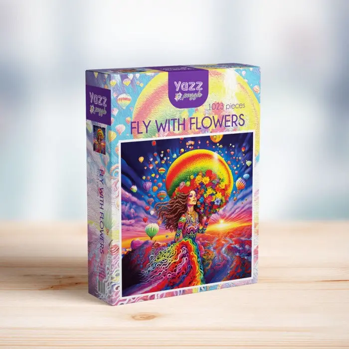 Fly With Flowers 1023-Piece Puzzle 1