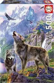 Wolves In The Rocks (500 Pc) 1