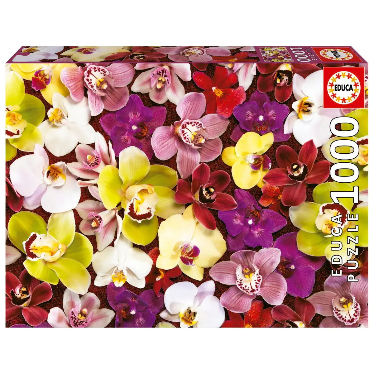 Orchid Collage 1000-Piece Puzzle 1