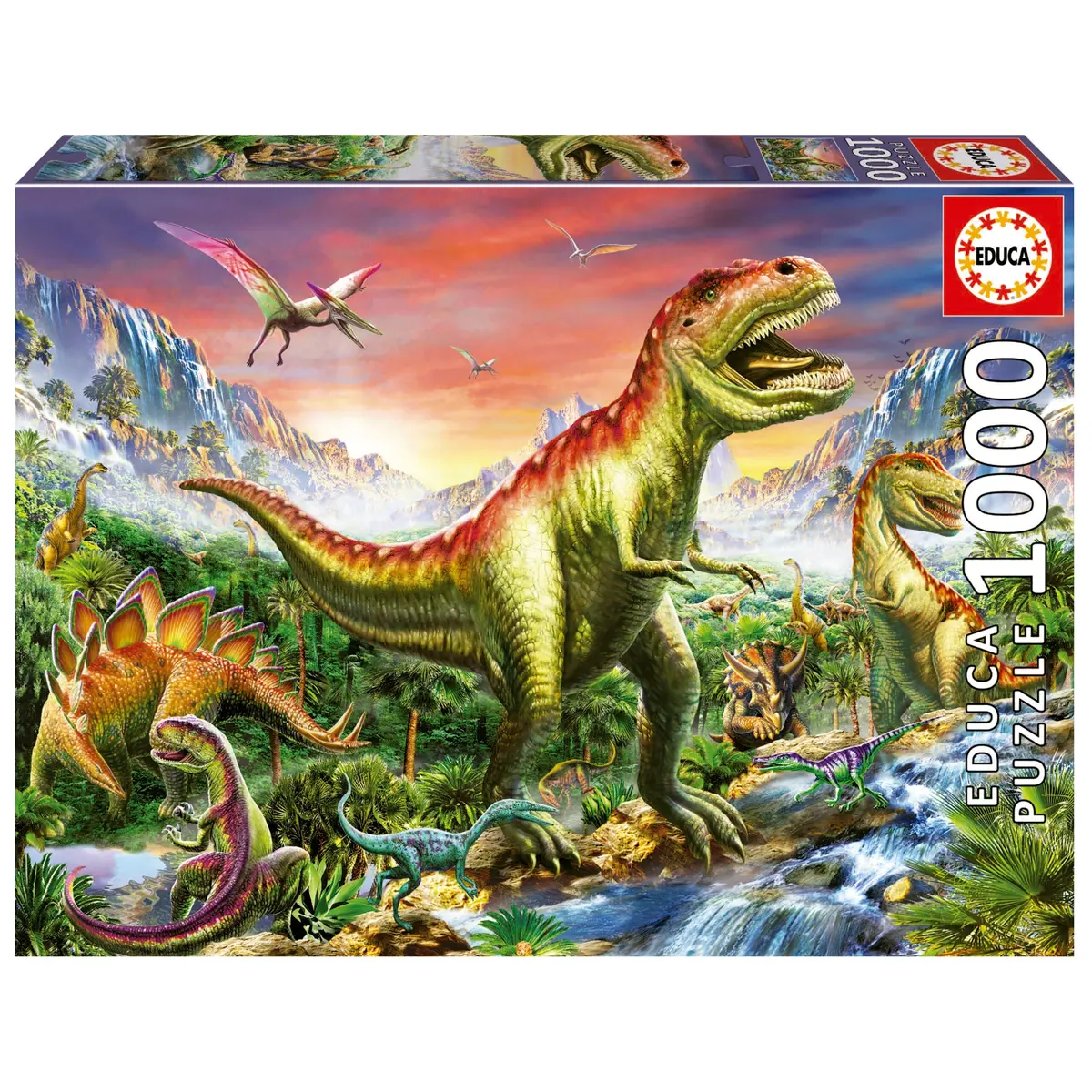 Jurassic Forest 1000-Piece Puzzle 1