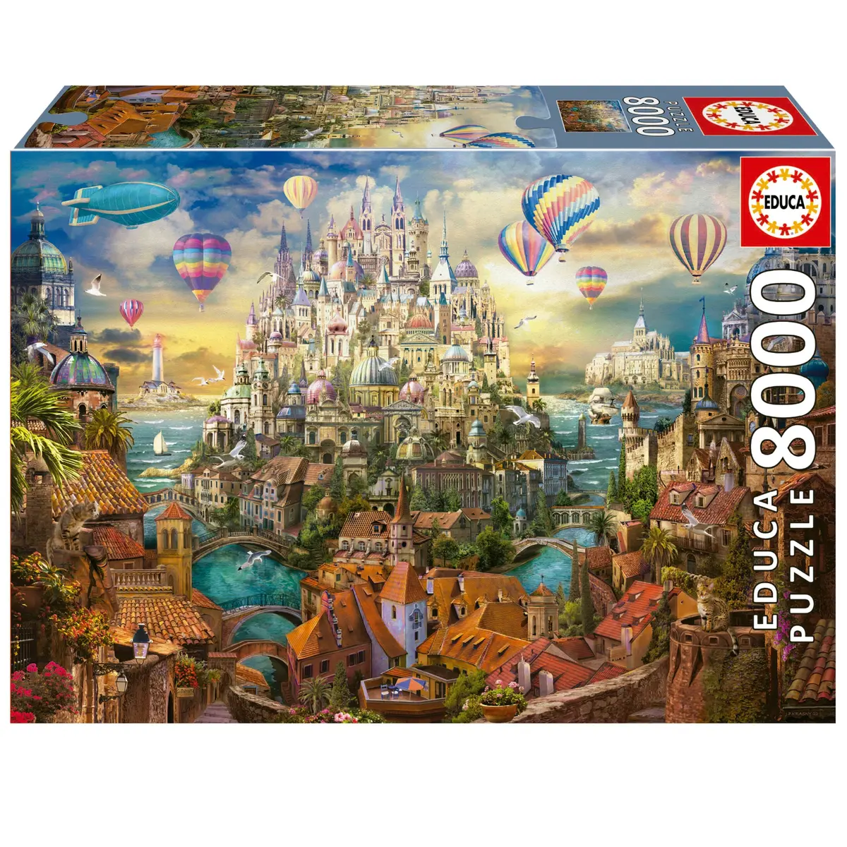 Dream Town 8000-Piece Puzzle 1