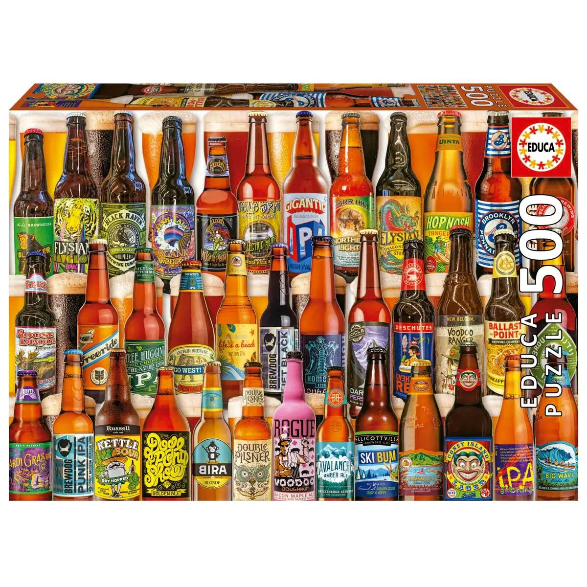 Craft Beers 500-Piece Puzzle 1