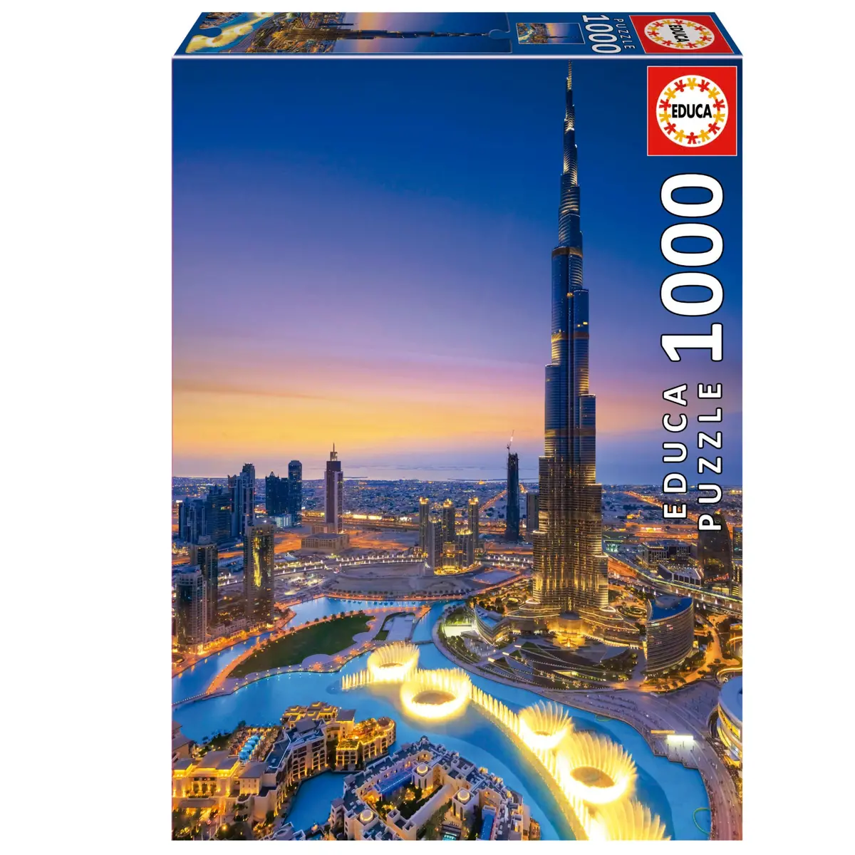 Burj Khalifa, United Arab Emirates 1000-Piece Puzzle 1