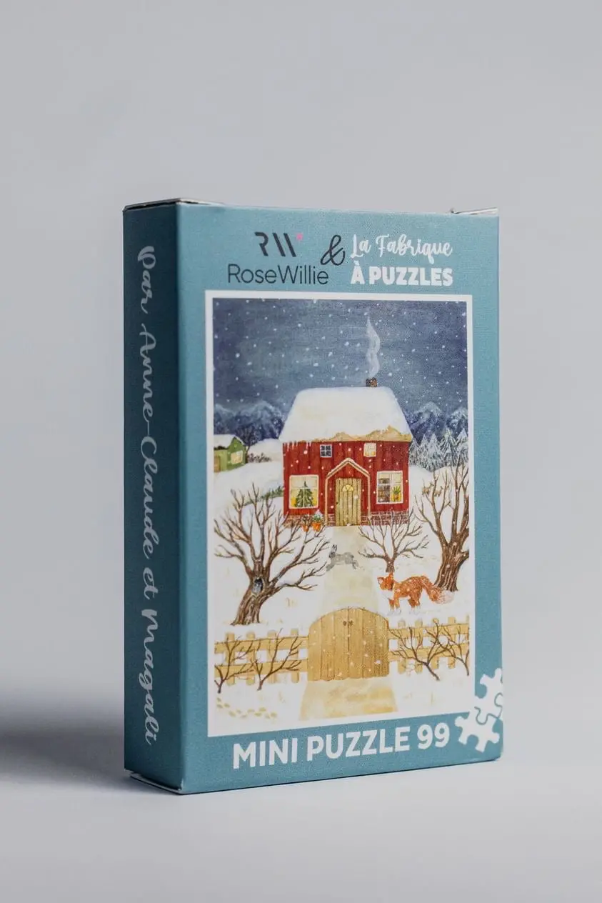 Winter Cabin 99-Piece Puzzle 1