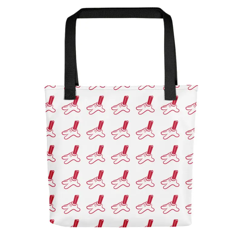 Silent Stage Gallery White "Give Me Your Hand" Tote Bag Limited Edition 1