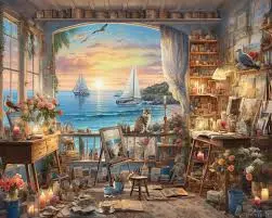 Art Studio (1000Pc) 1