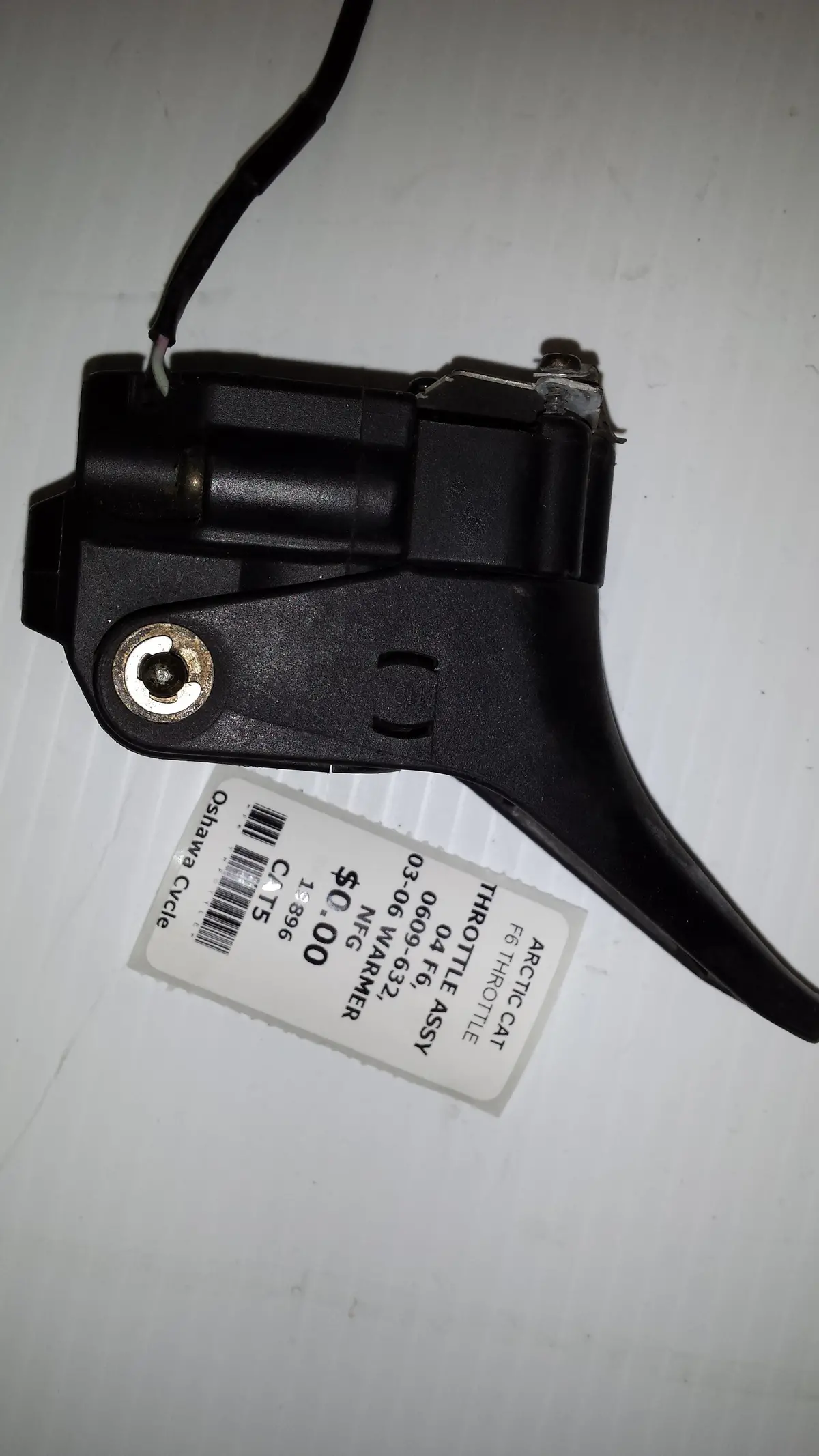 Arctic Cat F6 Thumb Throttle Lever 1