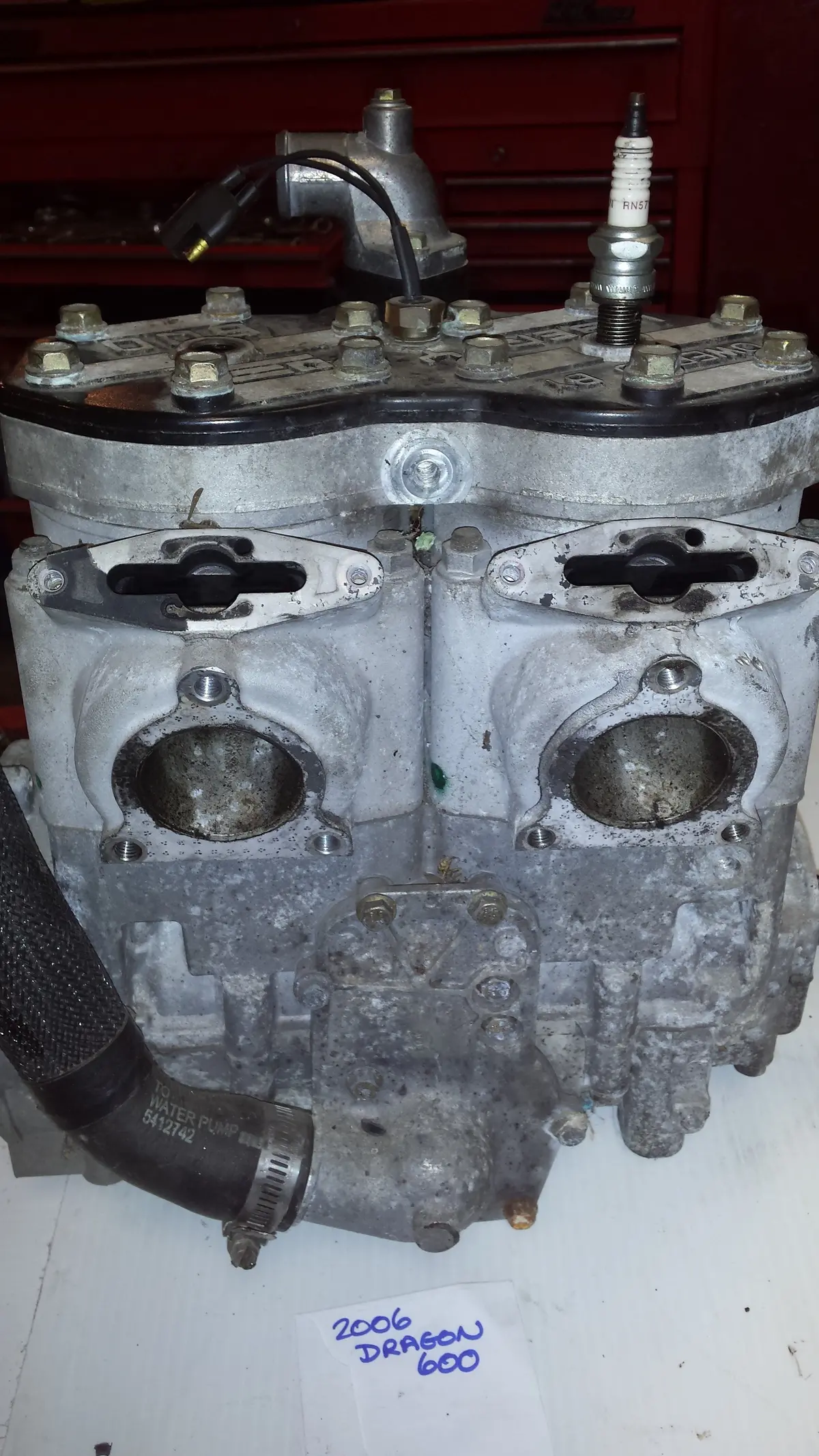 2006 Fusion Dragon 600 Engine 1