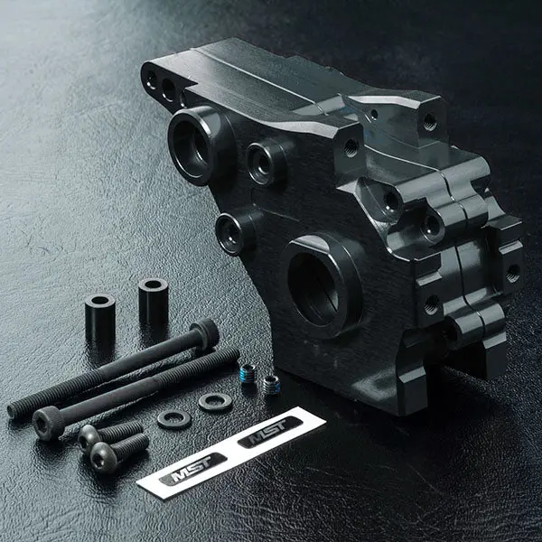 210604Bk Rmx 2.0 Alum. Rear Gearbox (Black) 1