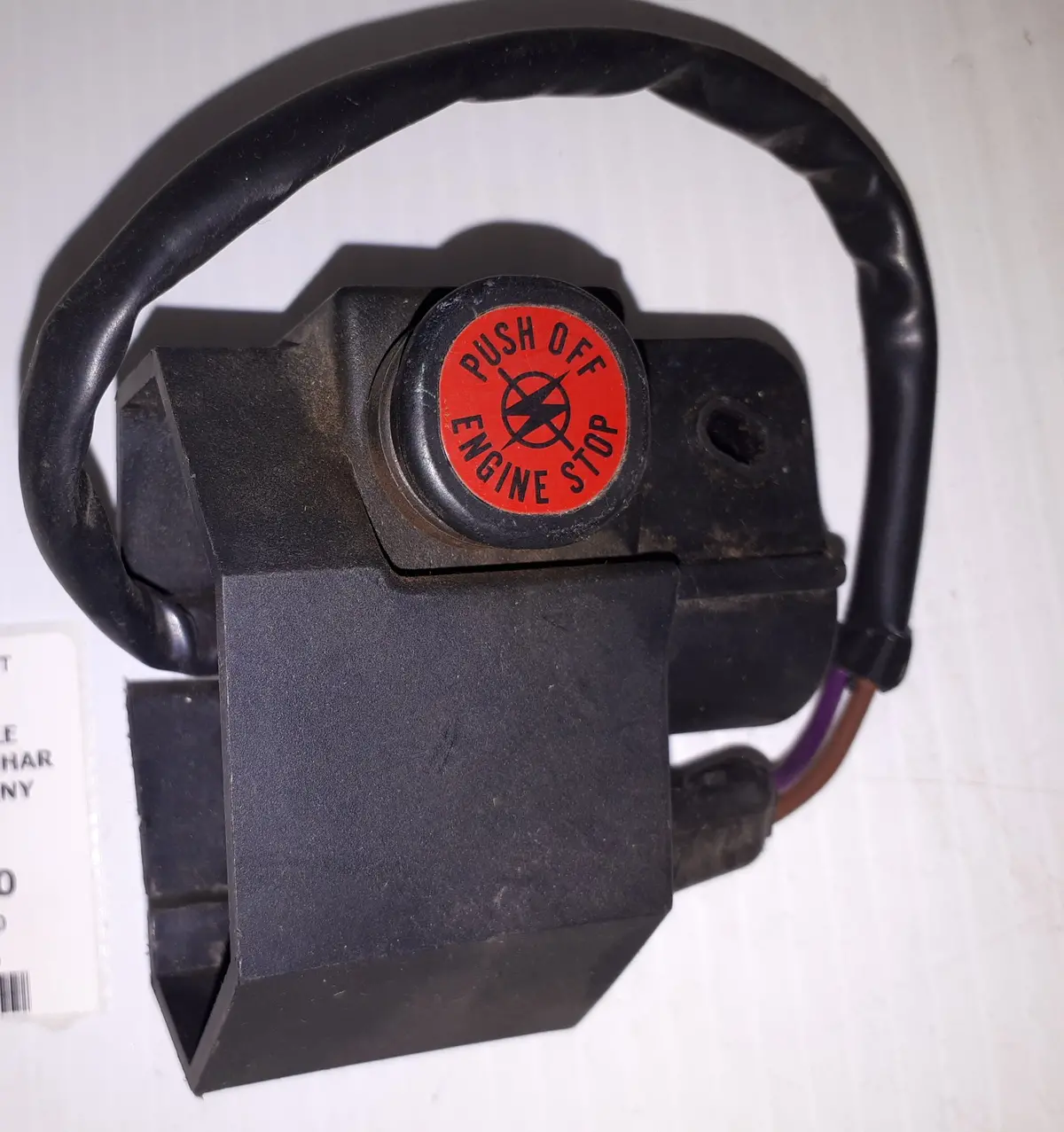 Arctic Cat Handlebar Stop Switch 1