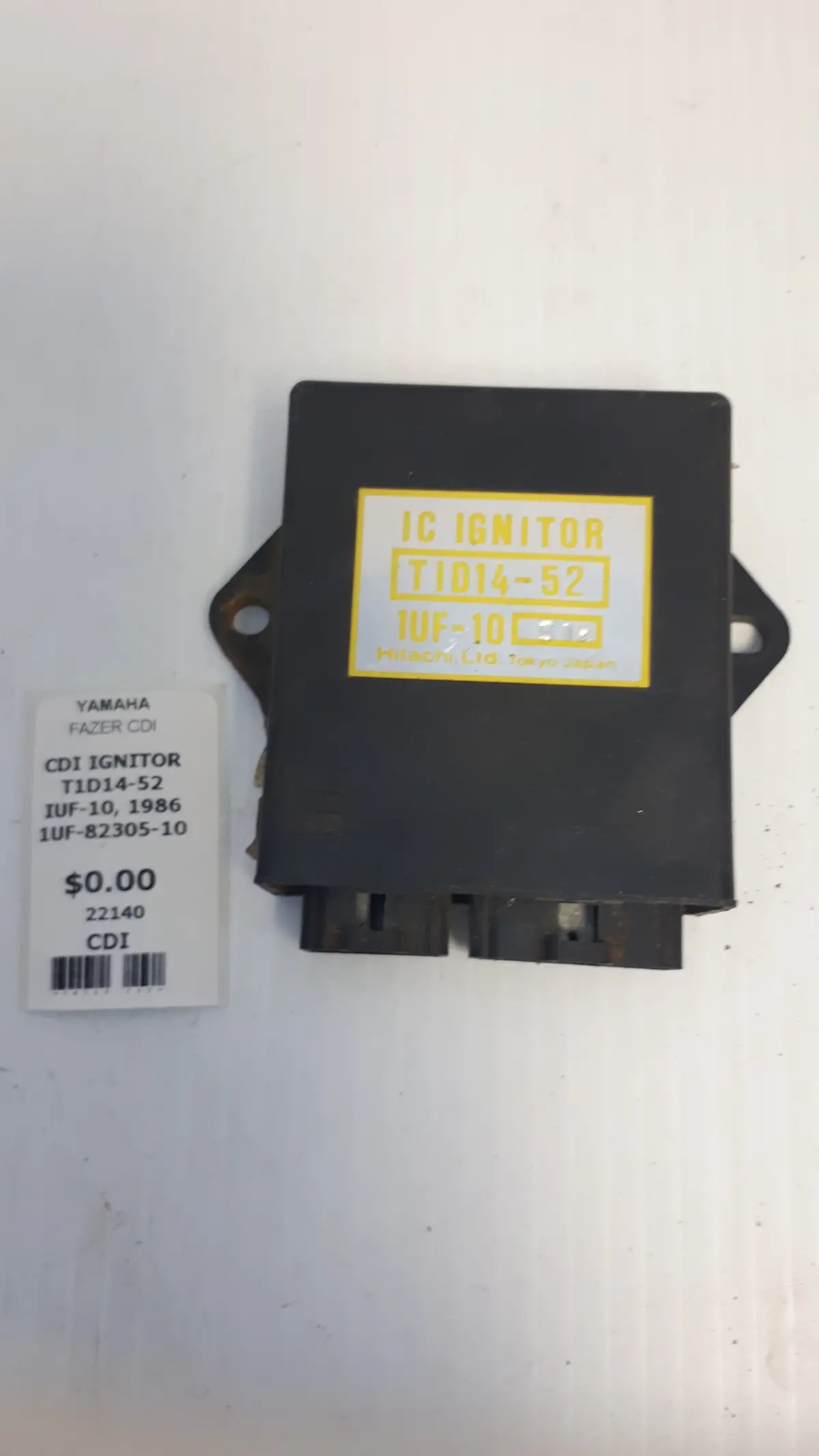 1986 1987 Yamaha Fazer Cdi Ignitor Box Iuf-82305-10 1