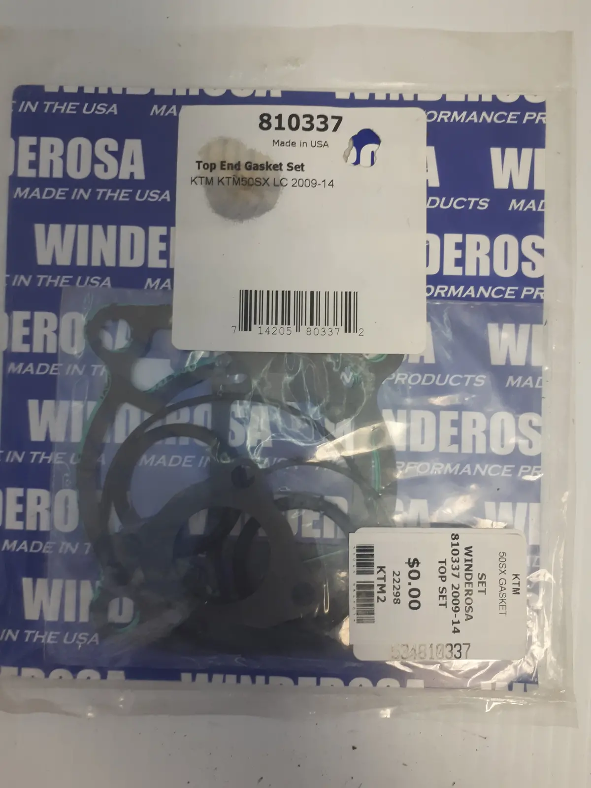 Ktm 50Sx Top Gasket Set 1