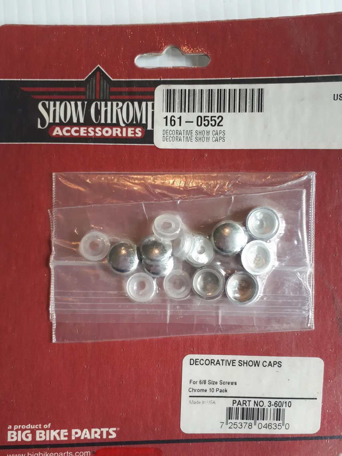 Show Chrome Decorative Caps 1