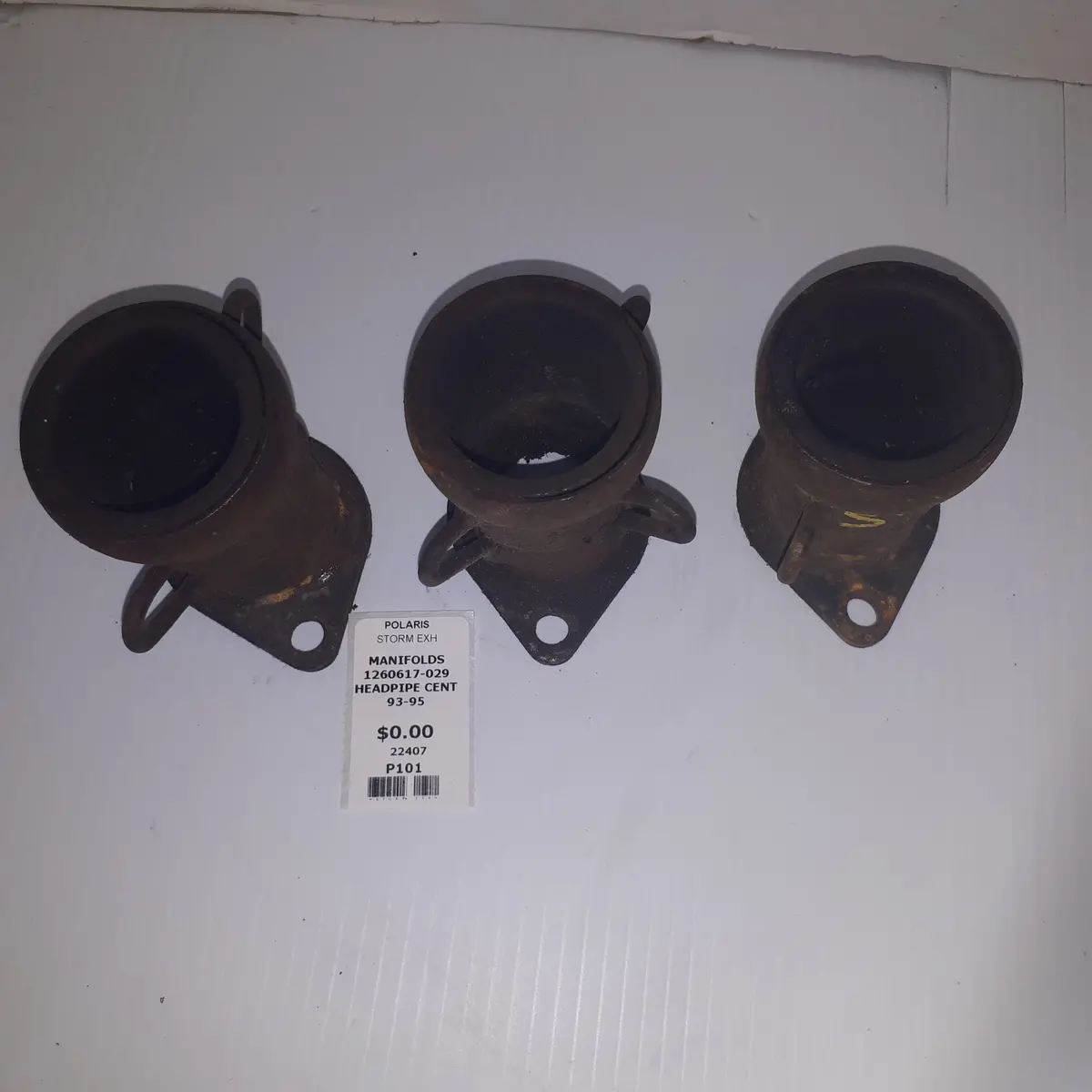 Polaris Storm Manifold Headpipe Center 1