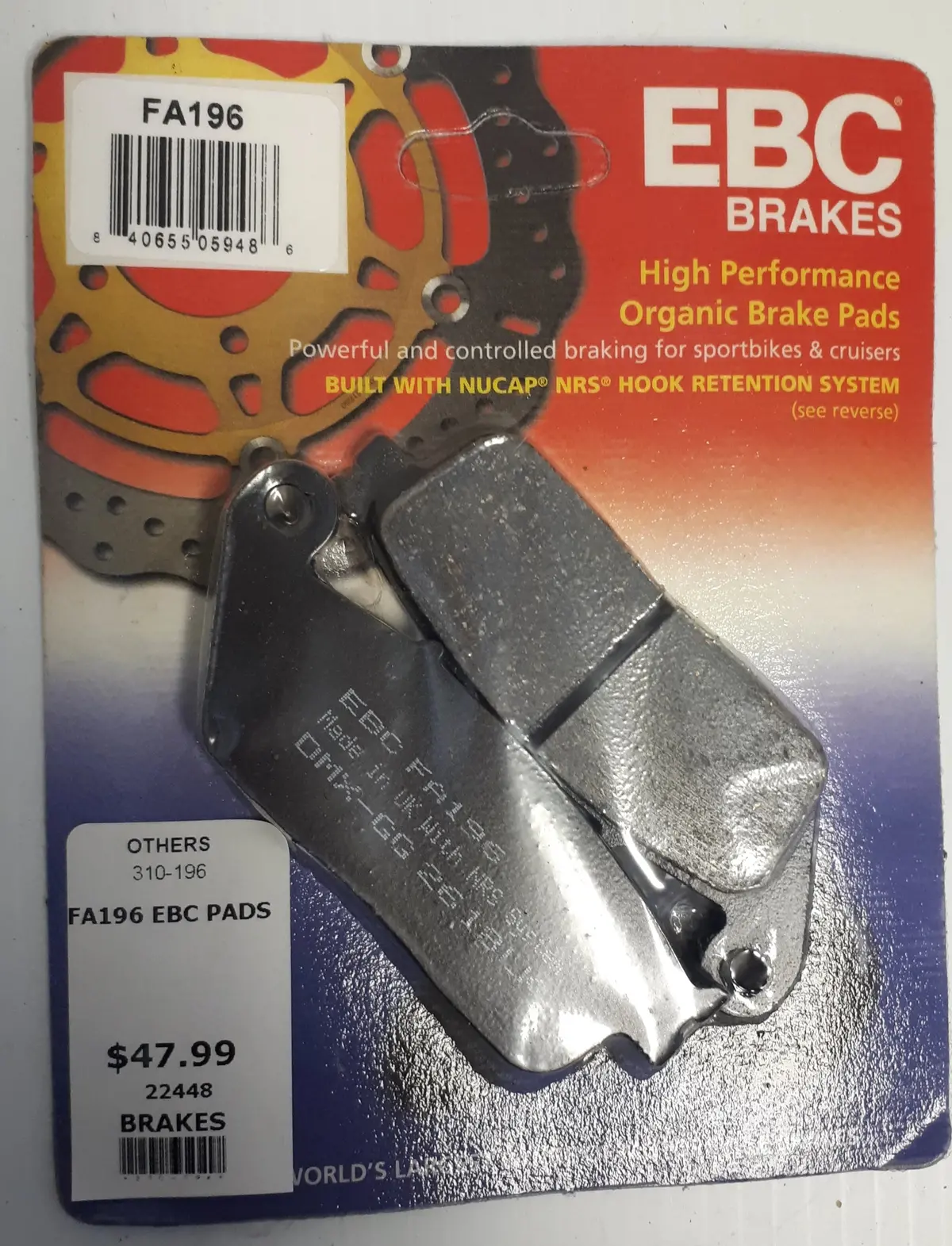 Ebc Fa196 Brake Pads 1