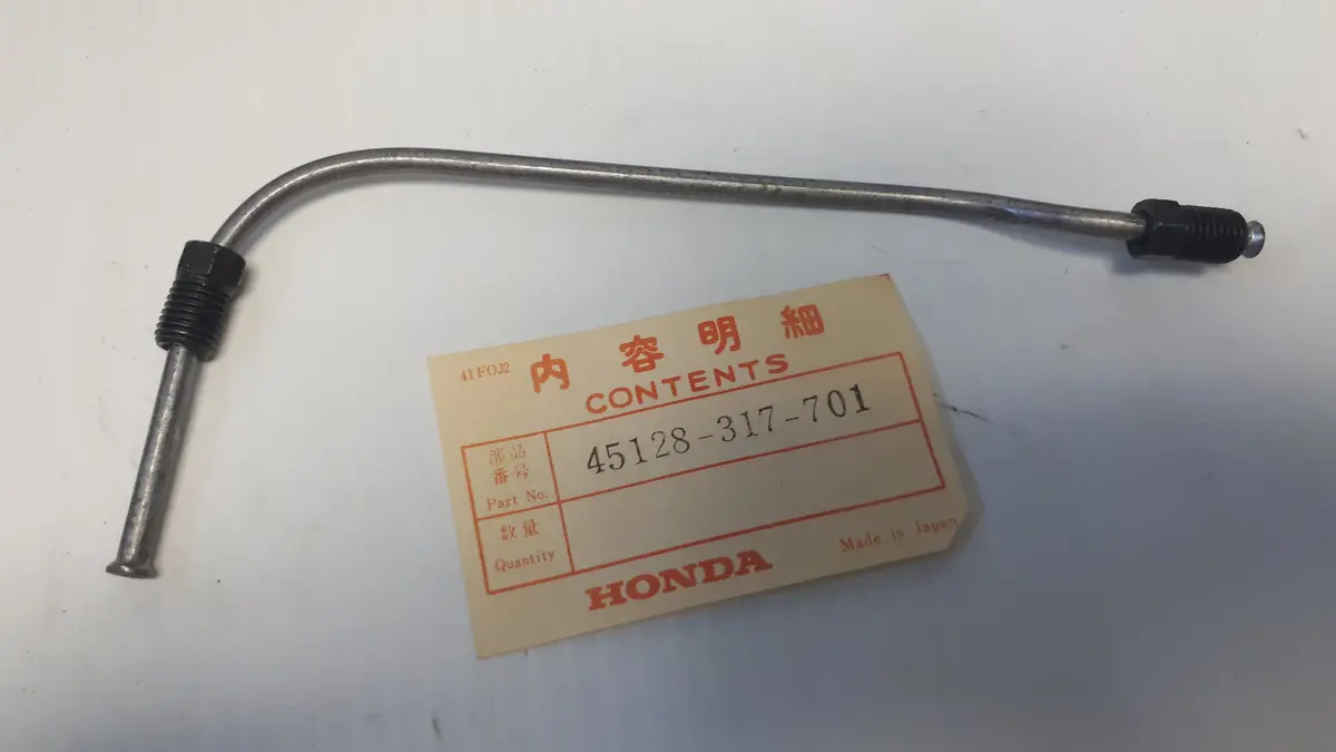 1977 Cb400f Fr Brake Pipe 1