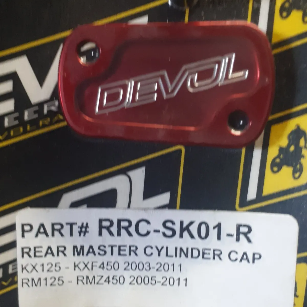 Devol Brake Master Cylinder Cap 1
