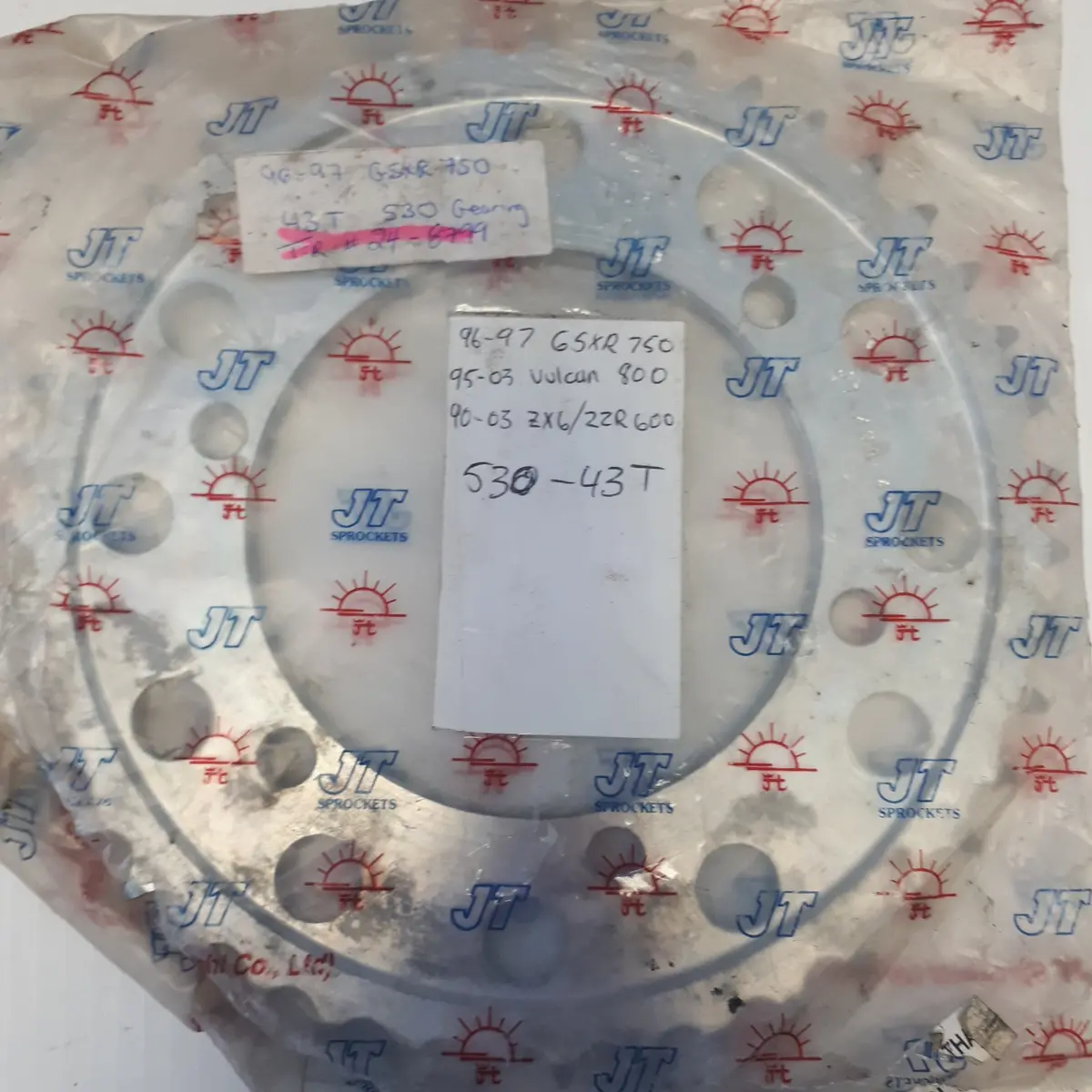 Gsx-R 750, Zx6, Vulcan 800 Rear Sprocket 43T 1