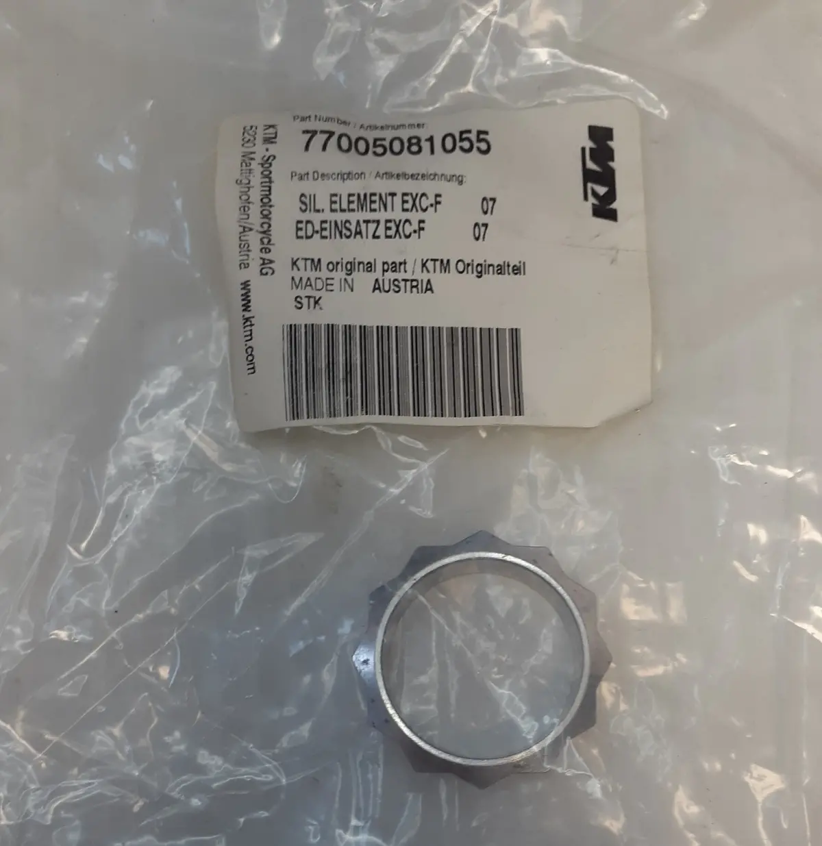 Ktm Silencer Element 1