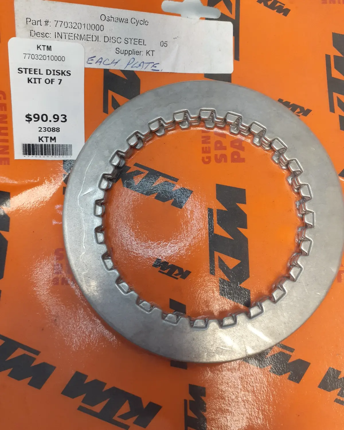 Ktm Clutch Plates 1