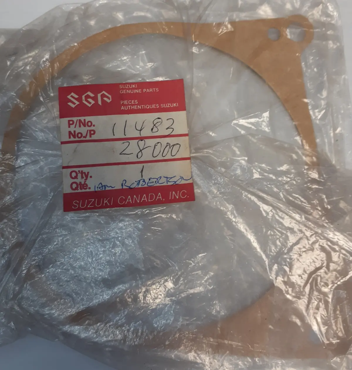 Tc Tm Rm Magneto Cover Gasket 1