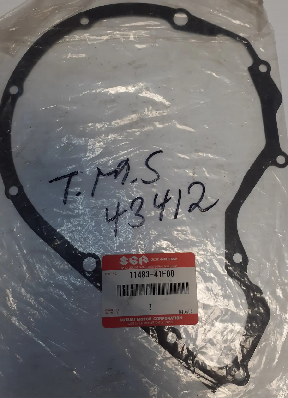 Vs Vl Vz Generator Cover Gasket 1