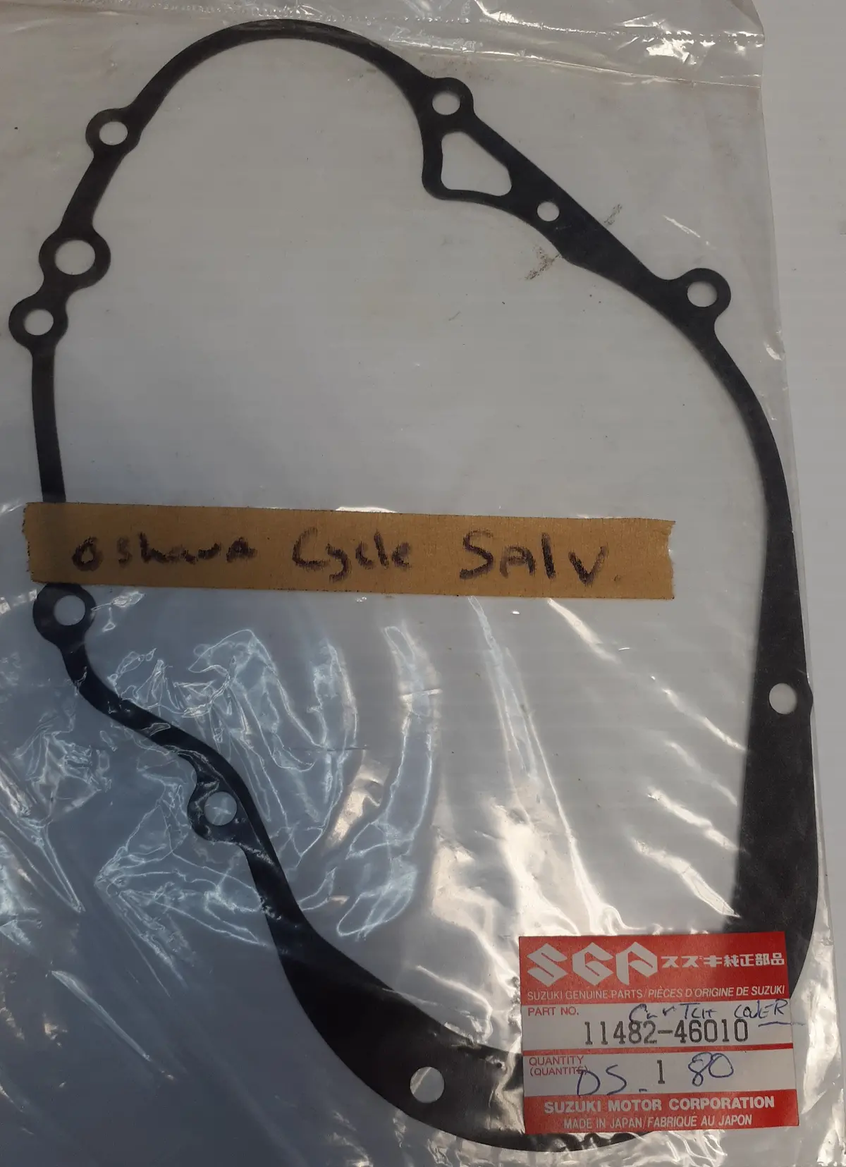 Ds Rm Jr Clutch Cover Gasket 1