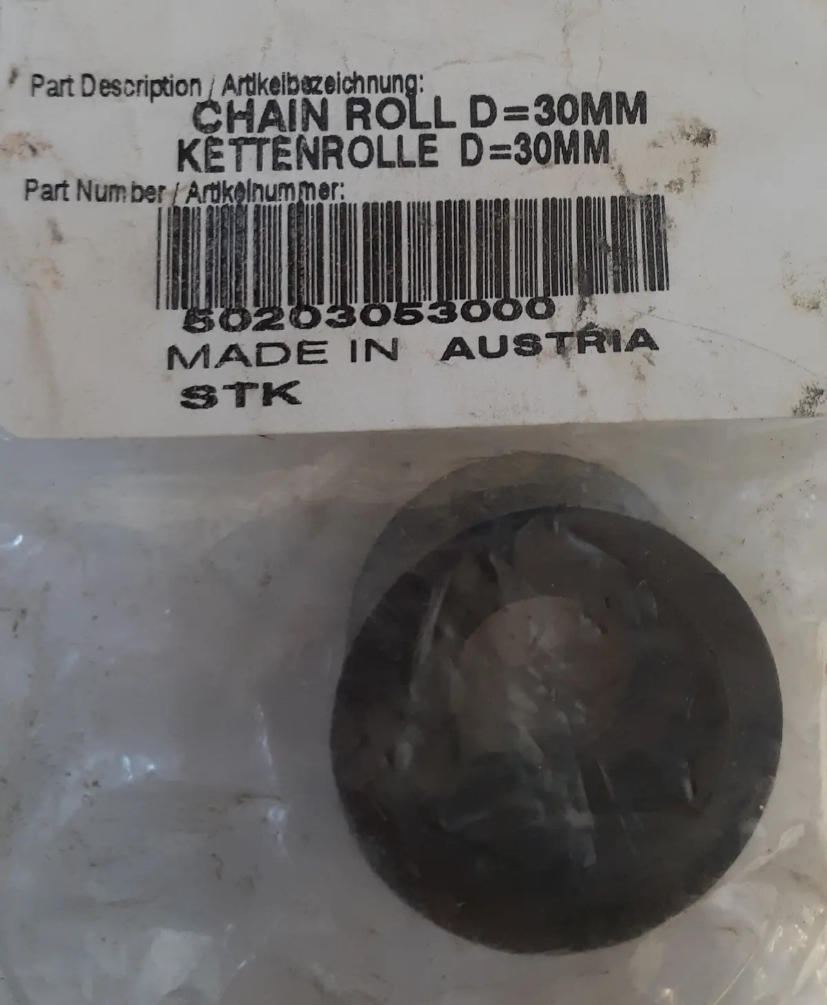 Ktm Chain Roller 30Mm 1