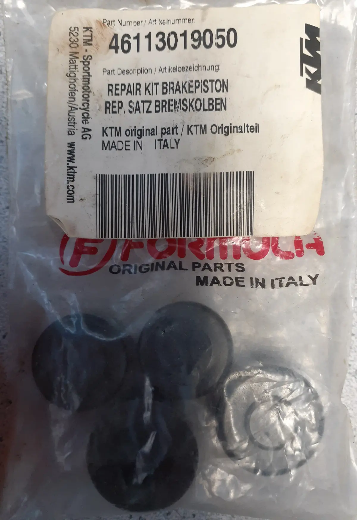 Ktm Front Brake Piston Repair 1
