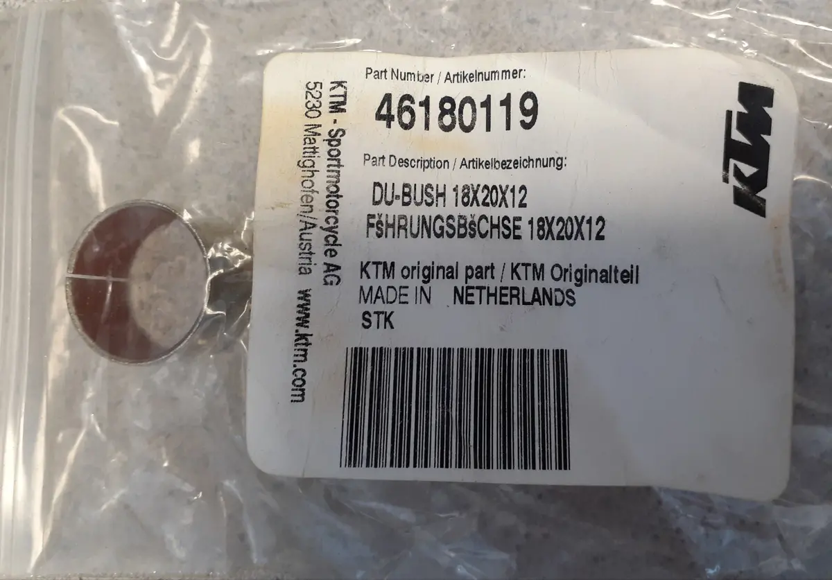 Ktm Shock Du-Bushing 1