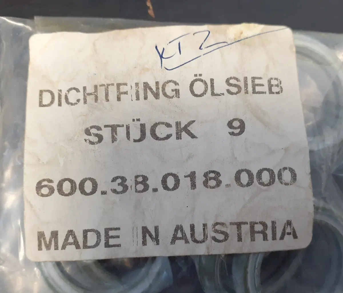 Ktm Oil Filter Gasket 1