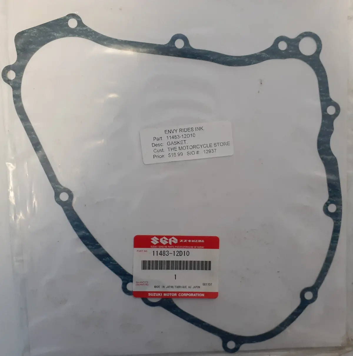 Suzuki Magneto Cover Gasket 1
