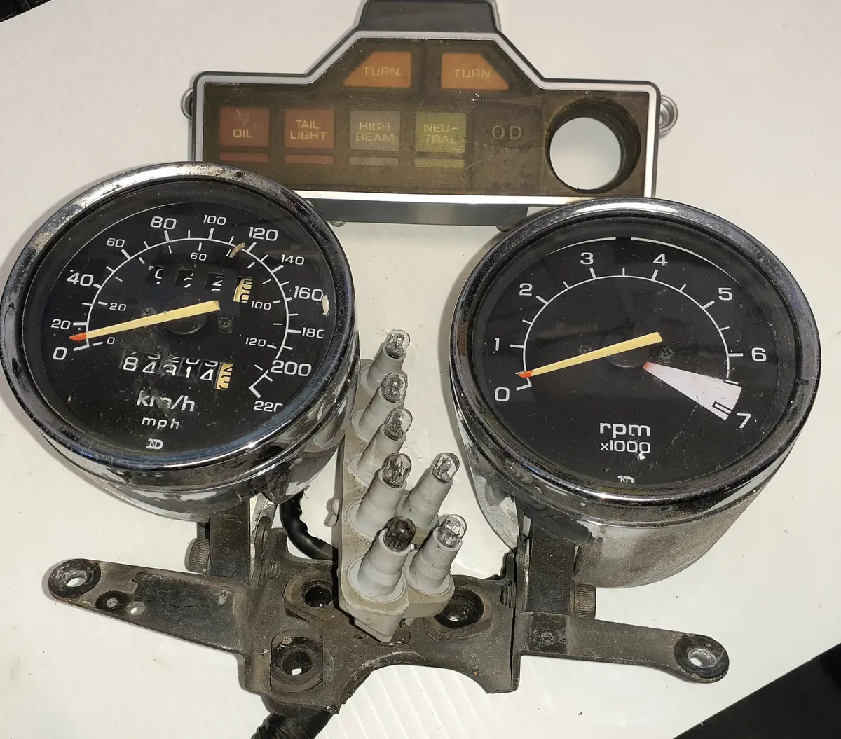 Honda Vt1100c Guages 1