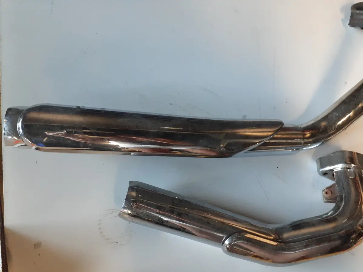 V-Star 1100 Head Pipes 1
