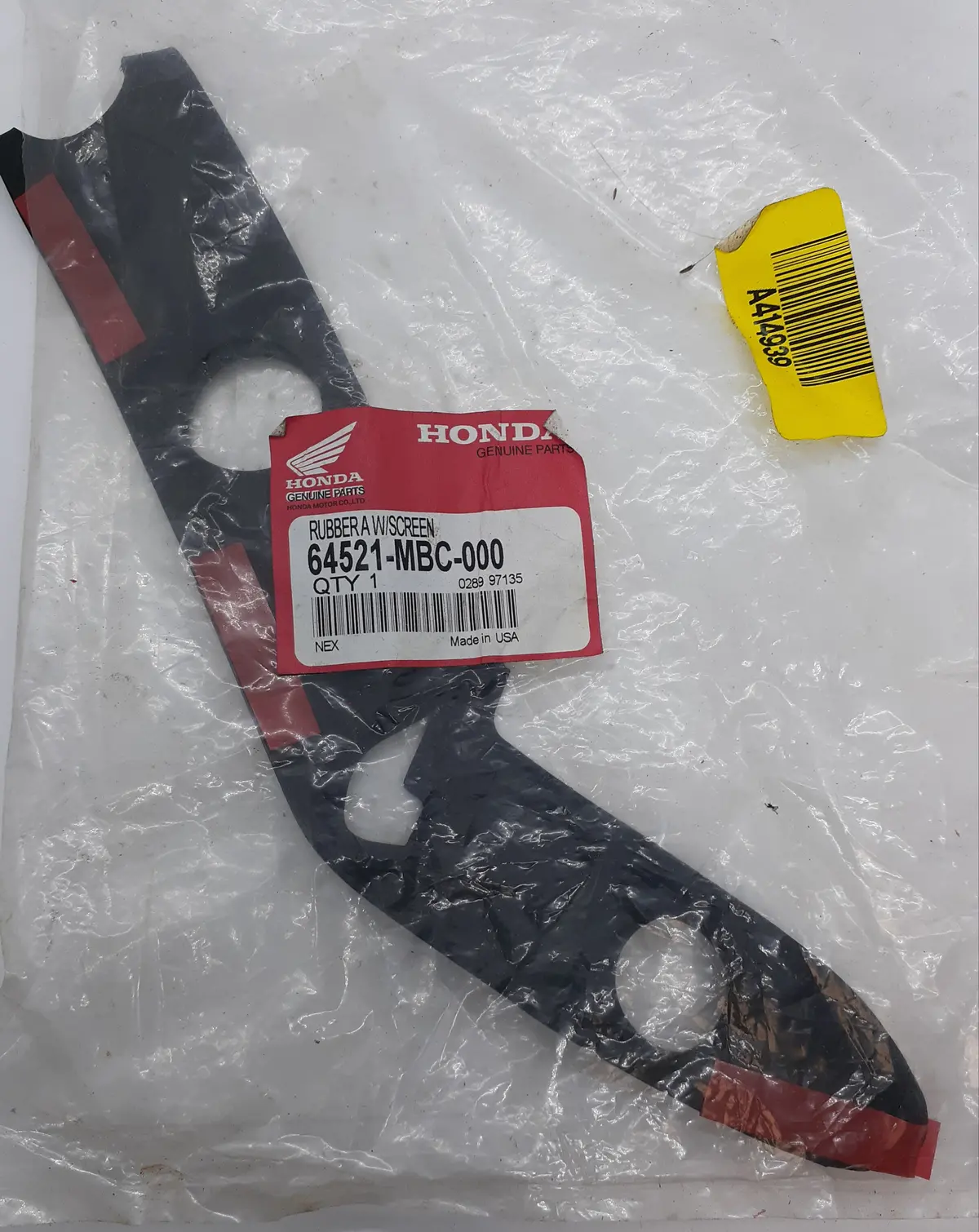 Vt1100t Winscreen Rubber A 1