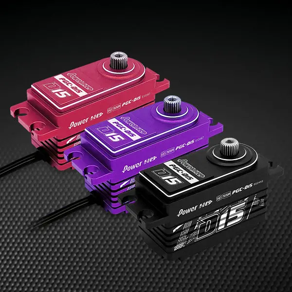 Power Hd D15 Hv Digital Coreless Servo 18.0Kg 0.085Sec@8.4V [Black] 1