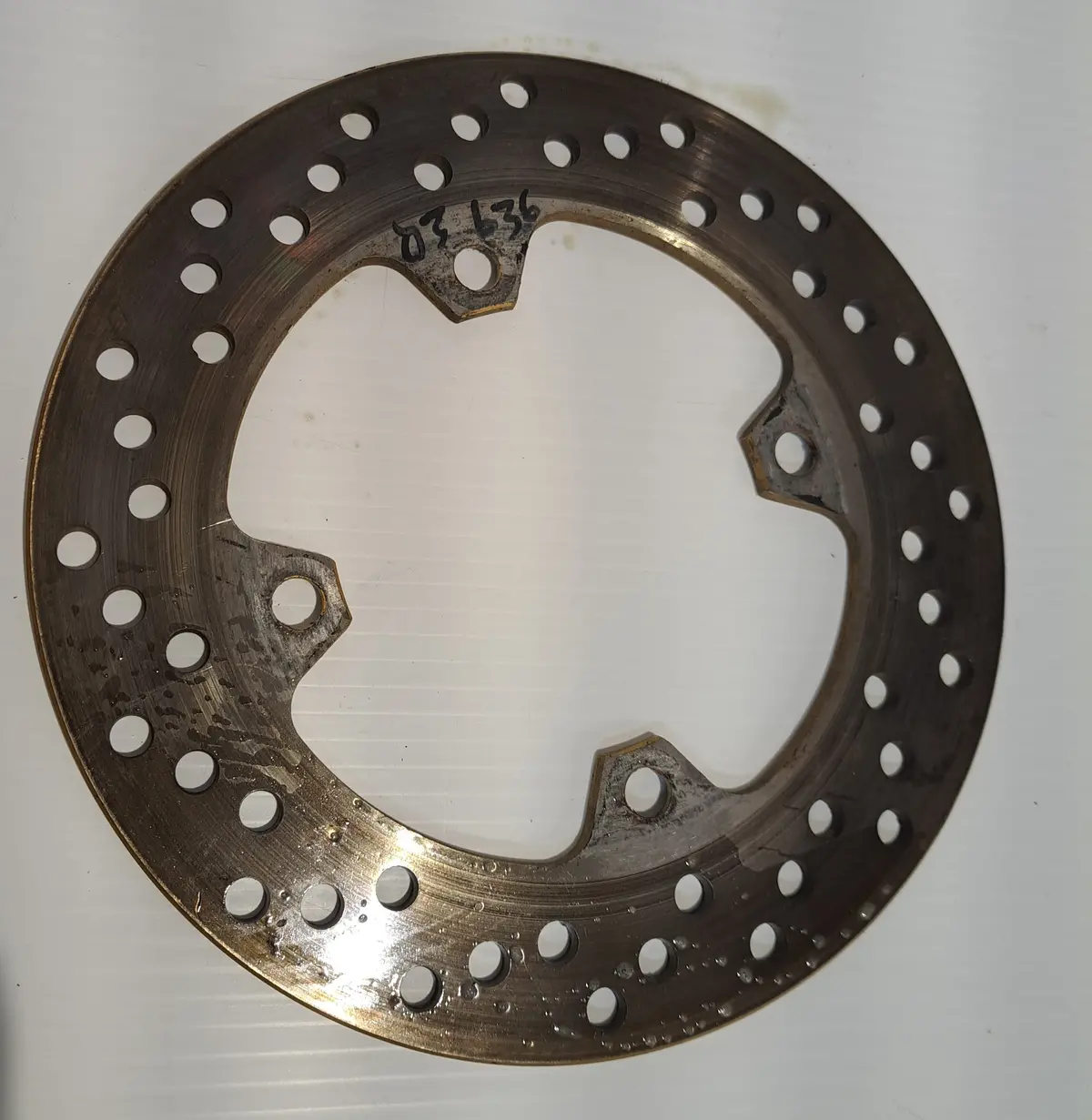 Zx-6R Zx-6Rr Zx-636 Z1000 Rear Rotor 1