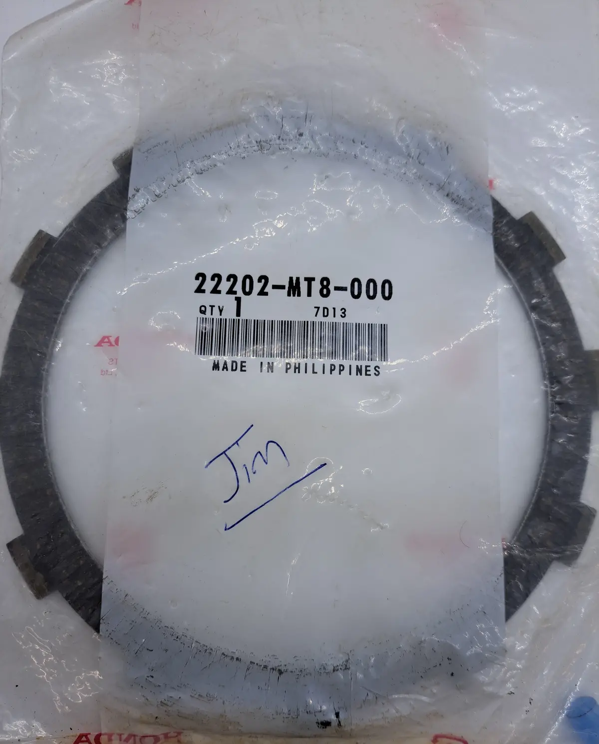 Honda Cb, Gl Friction Plate B 1
