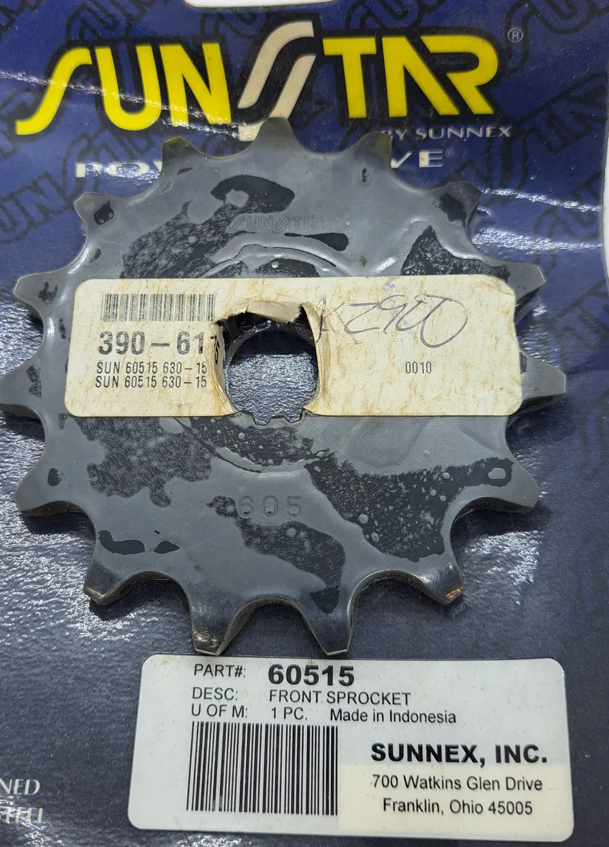 Kz900 Z1 Front Sprocket 1