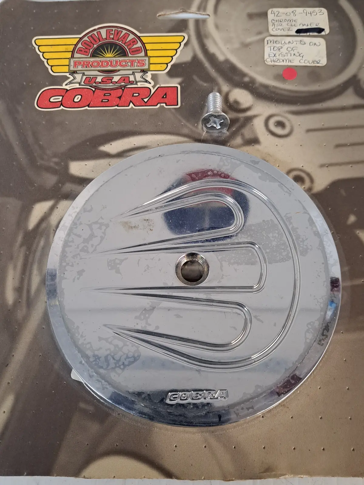 Cobra Chrome Cover Insert 1
