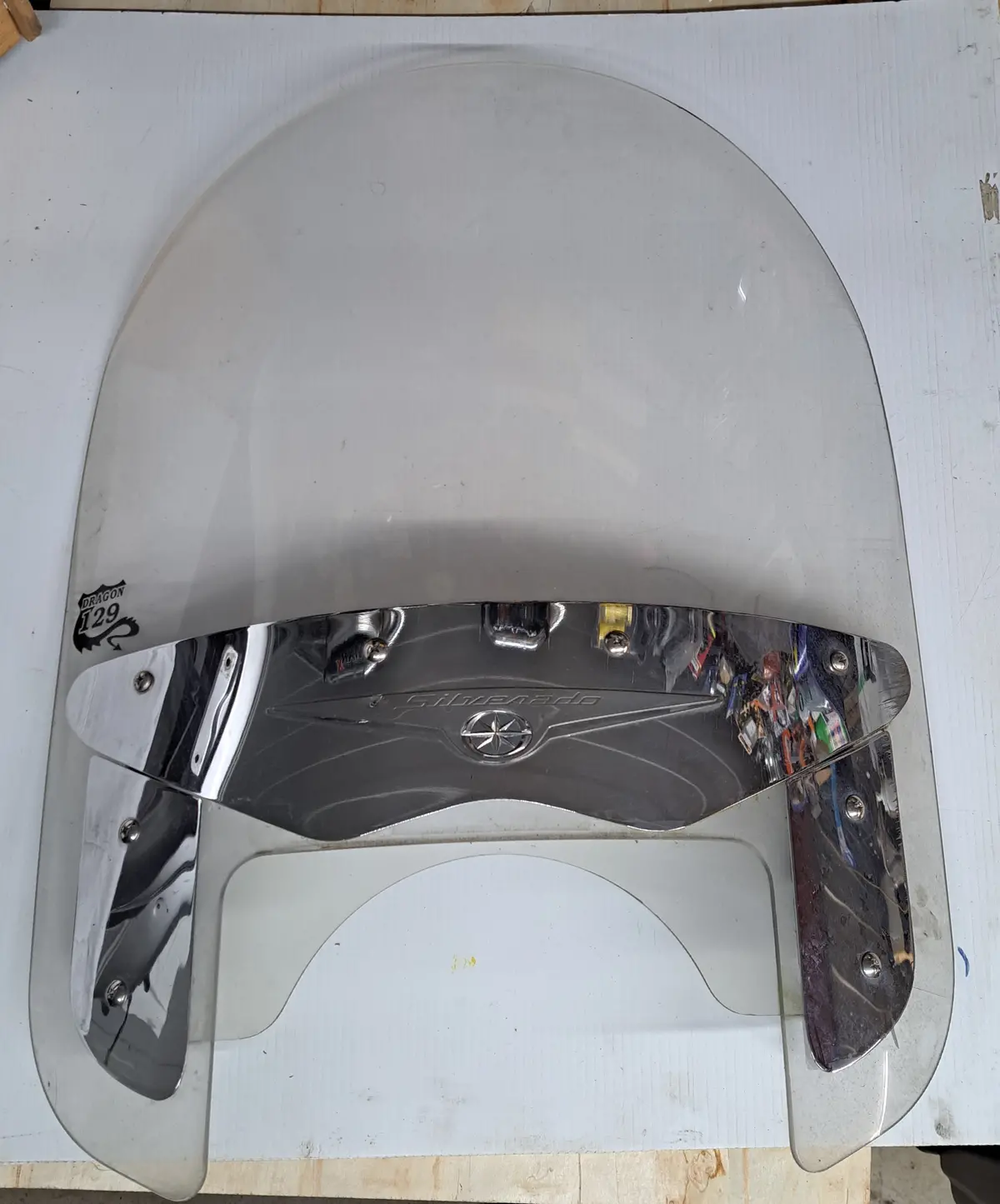 Xv1600 Roadstar Windshield 1