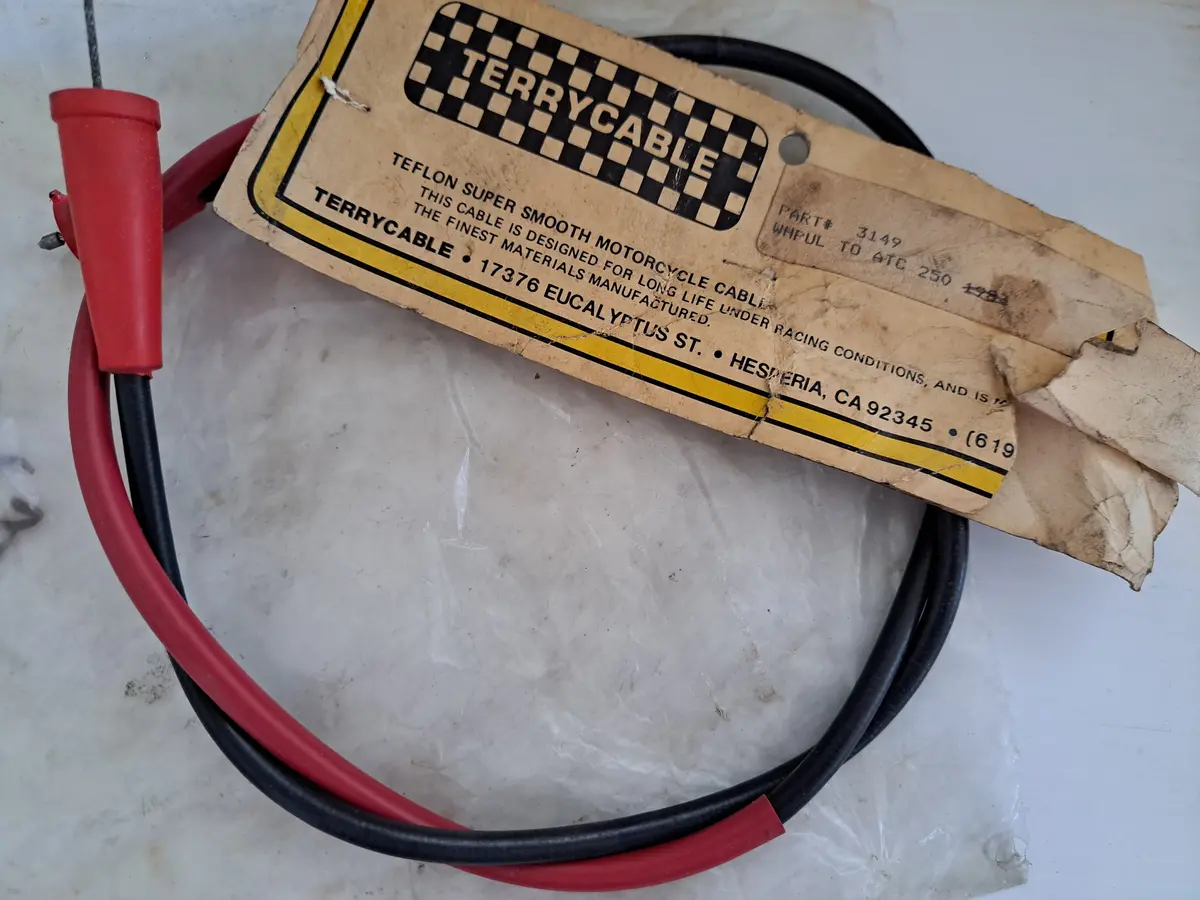 Atc250 Throttle Cable 1