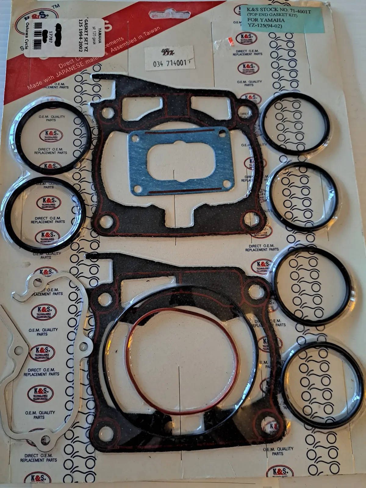 Yz125 Gasket Set 1