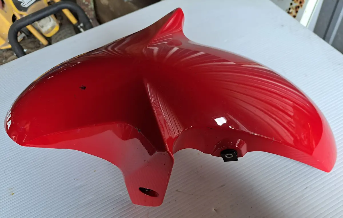 Yamaha Yzf R3 Front Red Fender 1