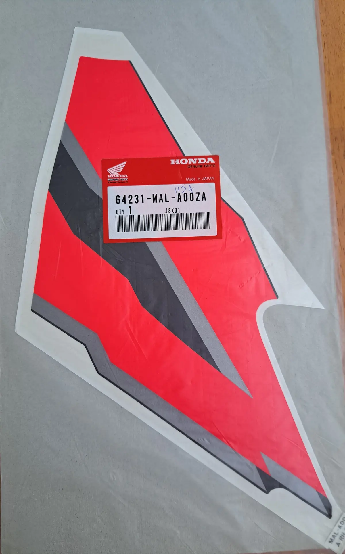 Cbr600f3 Right Cowl Stripe 1