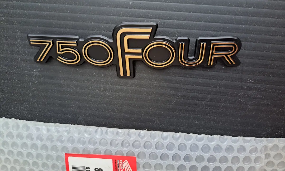 Cb750f Side Cover Emblem 1